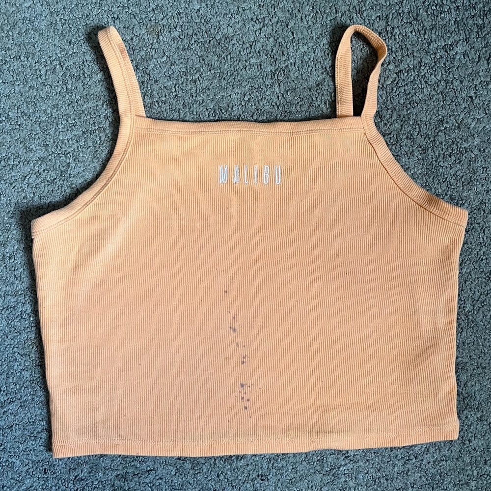 Garage Girl’s Orange Malibu Tank Top